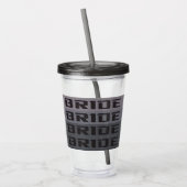 BRIDE TUMBLER アクリルタンブラー (左)