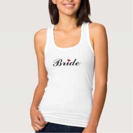 Bride Wedding Bridal Shower Bachelorette Party Top タンクトップ
