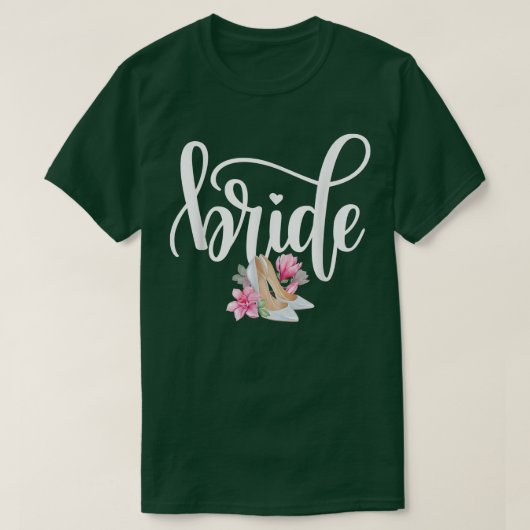 Bride Wedding Party Rehearsal Dinner Bride Squad  Tシャツ (デザイン正面)