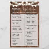 Bride Western Shower Gameを知っている チラシ (正面)