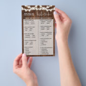 Bride Western Shower Gameを知っている チラシ (ハンドル)