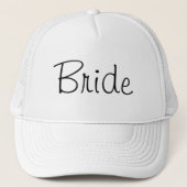 Bride White Wedding Hat キャップ (正面)