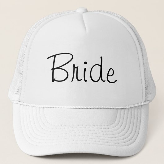 Bride White Wedding Hat キャップ (正面)