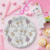 Bride's Bridal Shower  ペーパープレート (パーティー)