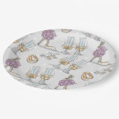 Bride's Bridal Shower  ペーパープレート (アングル)