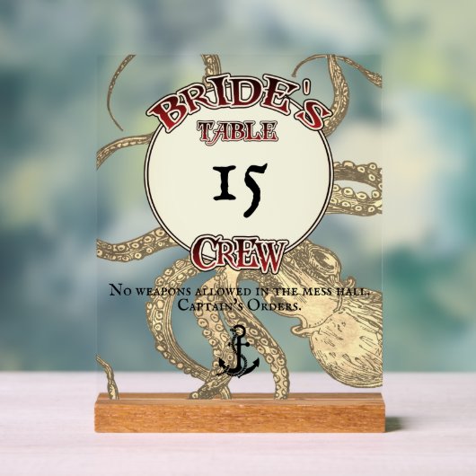 Bride's Crew  アクリルサイン (ニュートラル)