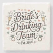 Brides Drinking Team  ストーンコースター (正面)