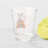 Bride's Final Show Art Deco Showgirl Bachelorette ショットグラス (裏面)