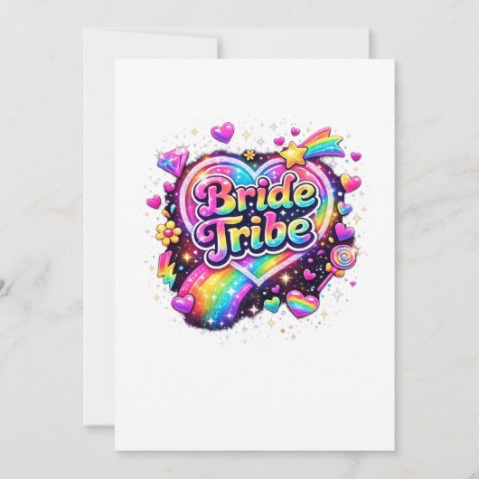 Brides Maids Wedding Bachelorette Party 招待状 (正面)