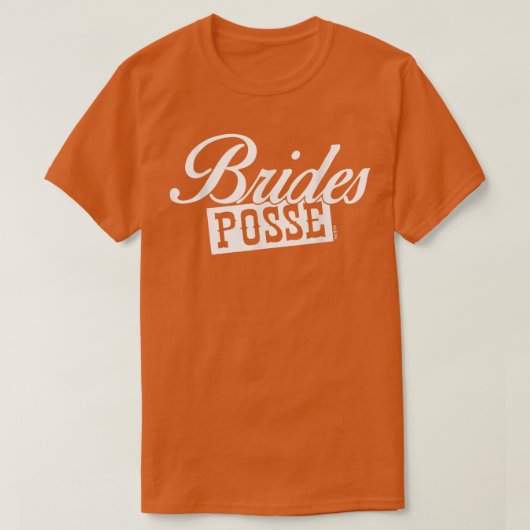 Brides Posse, Bachelorette Party  Tシャツ (デザイン正面)