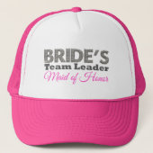 Bride's team leader maid of honor キャップ (正面)