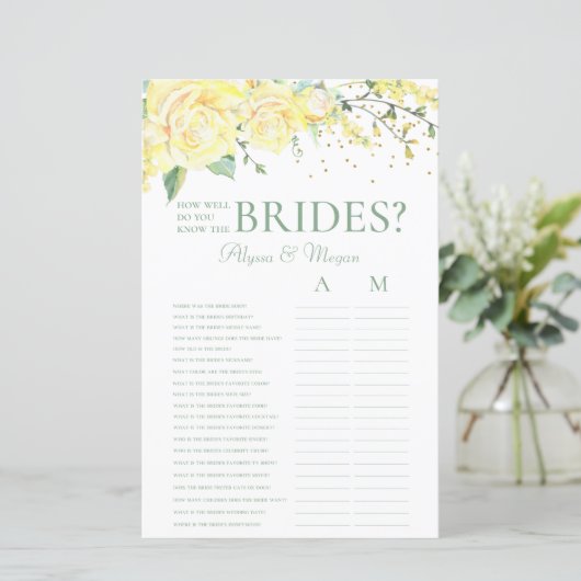 Brides Yellow Roses LGBTQを知っている (スタンド正面)