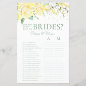 Brides Yellow Roses LGBTQを知っている (正面)