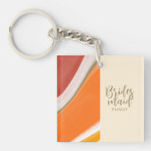 Bridesmaidギフトキーチェーン – 日インスパイア入 キーホルダー (正面)