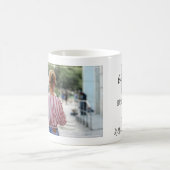 Bridesmaidパーソナライズされた写真の結婚贈り物 コーヒーマグカップ (中央)