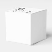 Bridesmaidパーソナライズされた Groomsmen磁気閉鎖 フェイバーボックス (正面サイド)