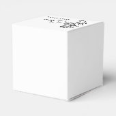 Bridesmaidパーソナライズされた Groomsmen磁気閉鎖 フェイバーボックス (裏面サイド)