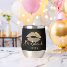 bridesmaidブラック金ゴールドリップバチェロレッテ名
