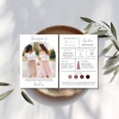 Bridesmaidプロポーザルモダンとメイド・オブ・オーナー(花嫁付き添い人)カード 招待状