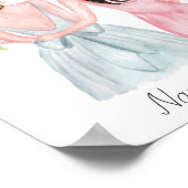 Bridesmaidプロポーショパーソナライズされたンギフト ポスター (角)