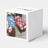 Bridesmaidプロポーショパーソナライズされたン(カスタムフォト付き) フェイバーボックス (裏面サイド)