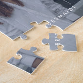 Bridesmaidプロポーショモダンン全写真 ジグソーパズル (側面)