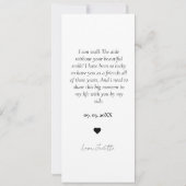 Bridesmaid提案フォトストリップフォトブース セーブザデート (裏面)