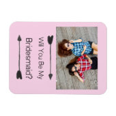 Bridesmaid提案フォトマグネット マグネット (横)