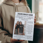 Bridesmaid提案紙+Bridesmaid情報カード 招待状