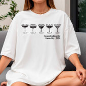 Bridesmaid Espresso Martini Bachelorette Tシャツ