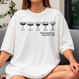 Bridesmaid Espresso Martini Bachelorette Tシャツ
