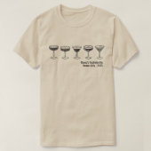 Bridesmaid Espresso Martini Bachelorette Tシャツ (デザイン正面)