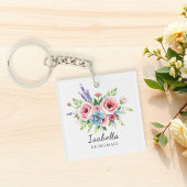 Bridesmaid keychain, Anniversary gift, elegant キーホルダー