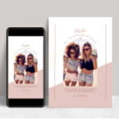 Bridesmaid Photo Personal Proposal Card 招待状