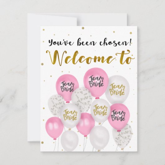 Bridesmaid Proposal – カード (正面)