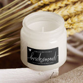 Bridesmaid Proposal Candleラベルシール ラベル