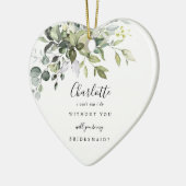 Bridesmaid Proposal Ceramic Keepsake Ornament セラミックオーナメント (左)