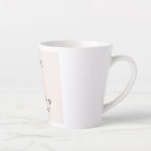 Bridesmaid Proposal Latte Mug | Elegant Flora カフェラテマグ (右)