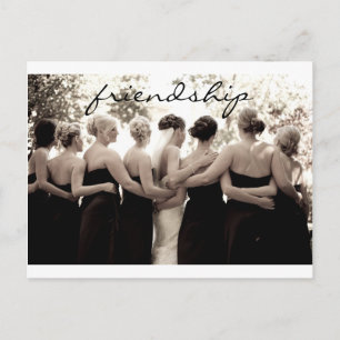 Bridesmaid Thank You Noteポストカード ポストカード
