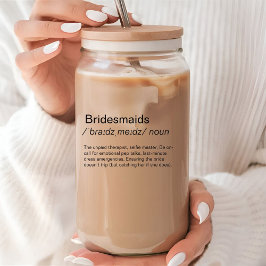 Bridesmaidsおもしろい定義bridesmaids提案 ガラス缶