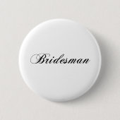 Bridesman 缶バッジ (正面)