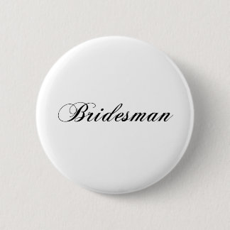 Bridesman 缶バッジ