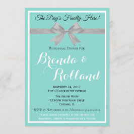 BRIDETouchシルバ結婚ーズスイートリハーサルパーティー 招待状