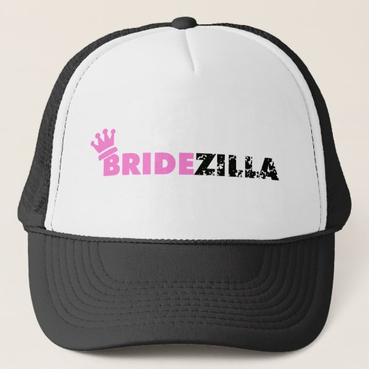 BRIDEZILLAの帽子 キャップ (正面)