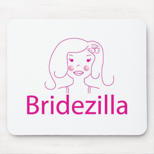 bridezilla マウスパッド (正面)