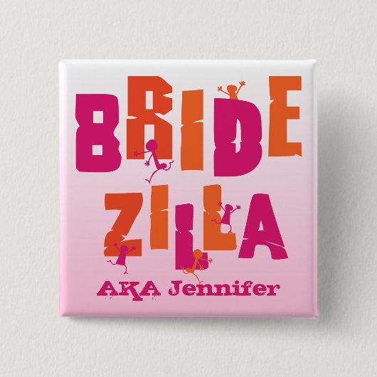 Bridezilla (S) 缶バッジ (正面)