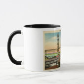 Bridgeデトロイト、ミシガン州大使ヴィンテージ マグカップ (左)