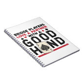 Bridge おもしろい PlayerパートナーのGood Hand ノートブック (右側)