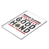 Bridge おもしろい PlayerパートナーのGood Hand ノートブック (左側)