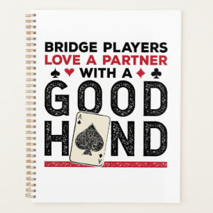 Bridge おもしろい PlayerパートナーのGood Hand プランナー手帳